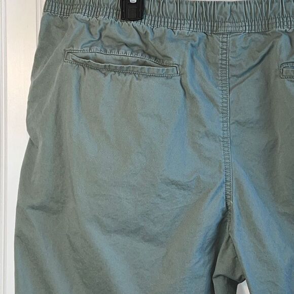 Free Assembly Shorts Men's XLarge Olive Green  Elastic Waist Slash Pockets - Picture 8 of 11